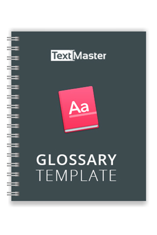 download een glossary template